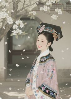 不争芳华满庭香